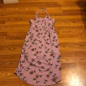 Old Navy Girls Floral Dress Lavender